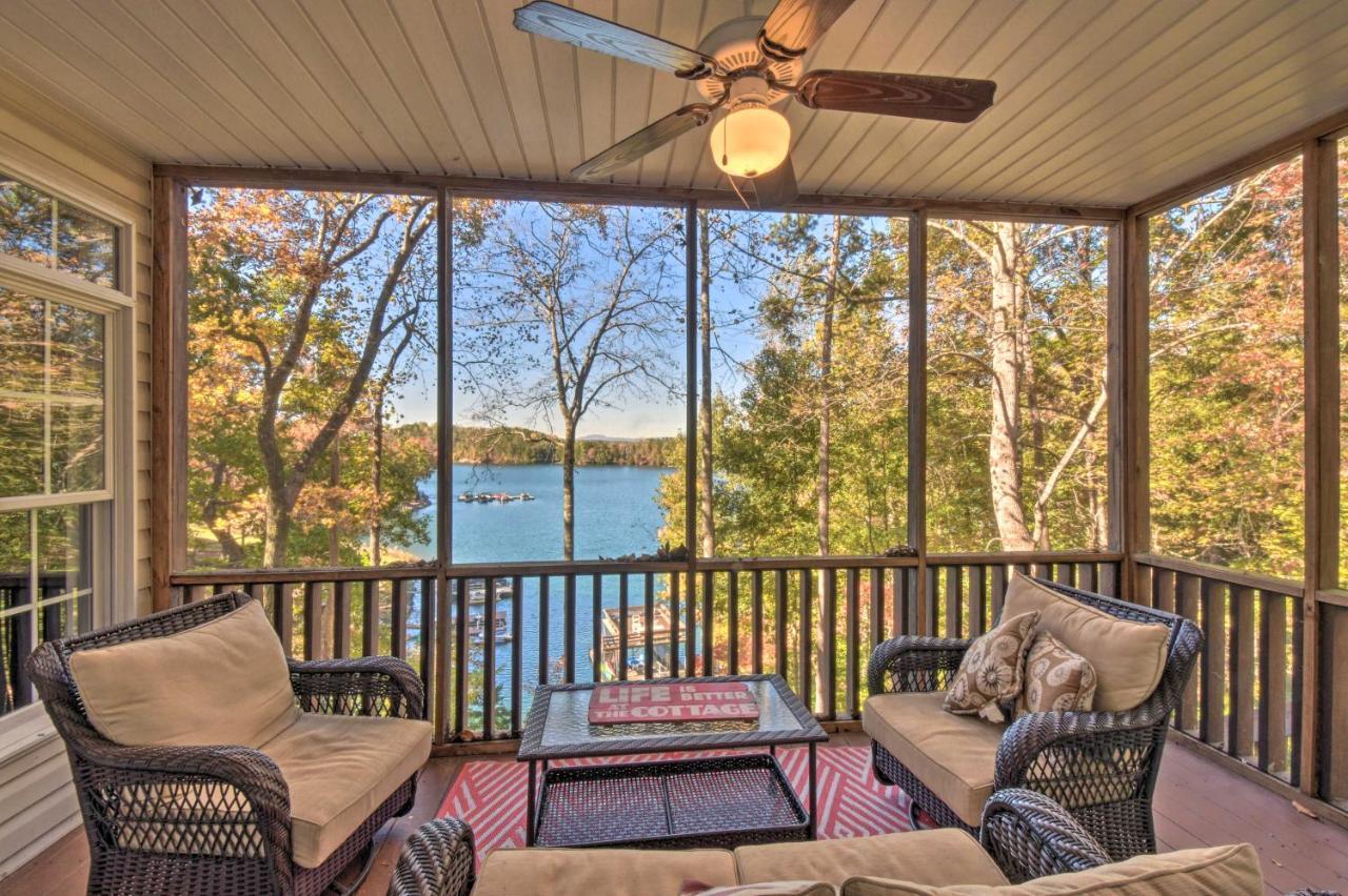 Lake Keowee Escape With Dock, Deck And Lake Access! Six Mile Εξωτερικό φωτογραφία