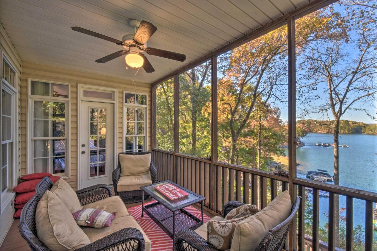 Lake Keowee Escape With Dock, Deck And Lake Access! Six Mile Εξωτερικό φωτογραφία