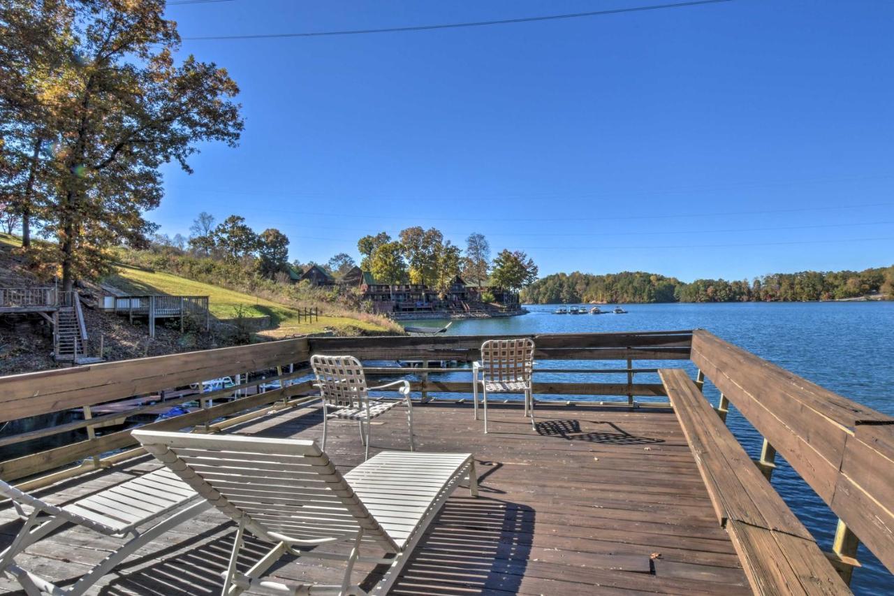 Lake Keowee Escape With Dock, Deck And Lake Access! Six Mile Εξωτερικό φωτογραφία