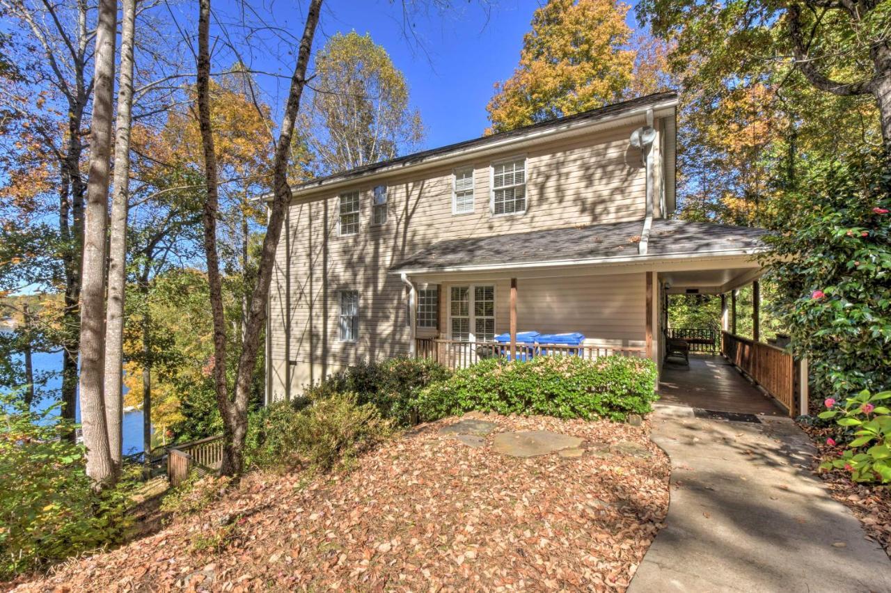 Lake Keowee Escape With Dock, Deck And Lake Access! Six Mile Εξωτερικό φωτογραφία